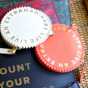 NWT India Hicks Watch Crown Flamingo Coin Purse